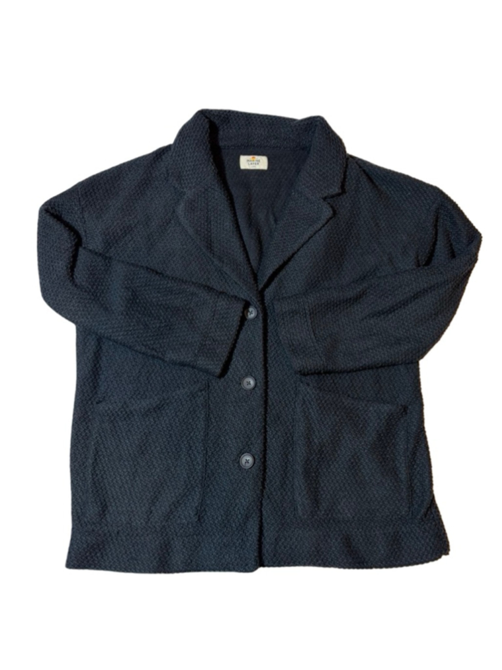 Marine Layer Textured Knit Blazer